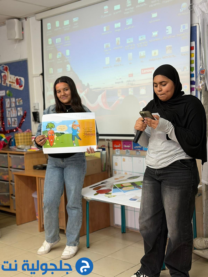 يومًا مميزًا للتطوع بمشاركة جميع الطلاب في مدرسة اورط التكنولوجية العربية الرملة